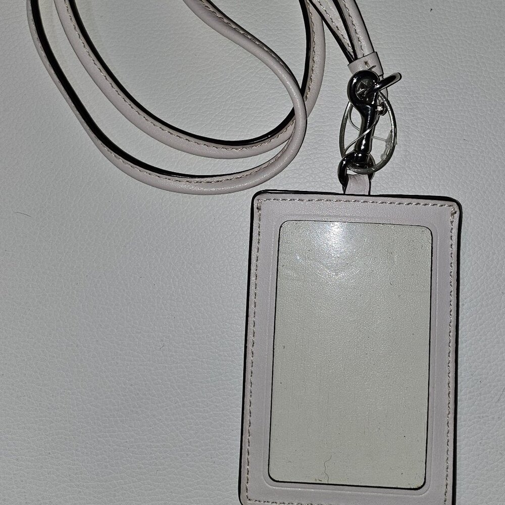 Authentic Coach Lanyard Id Card Case